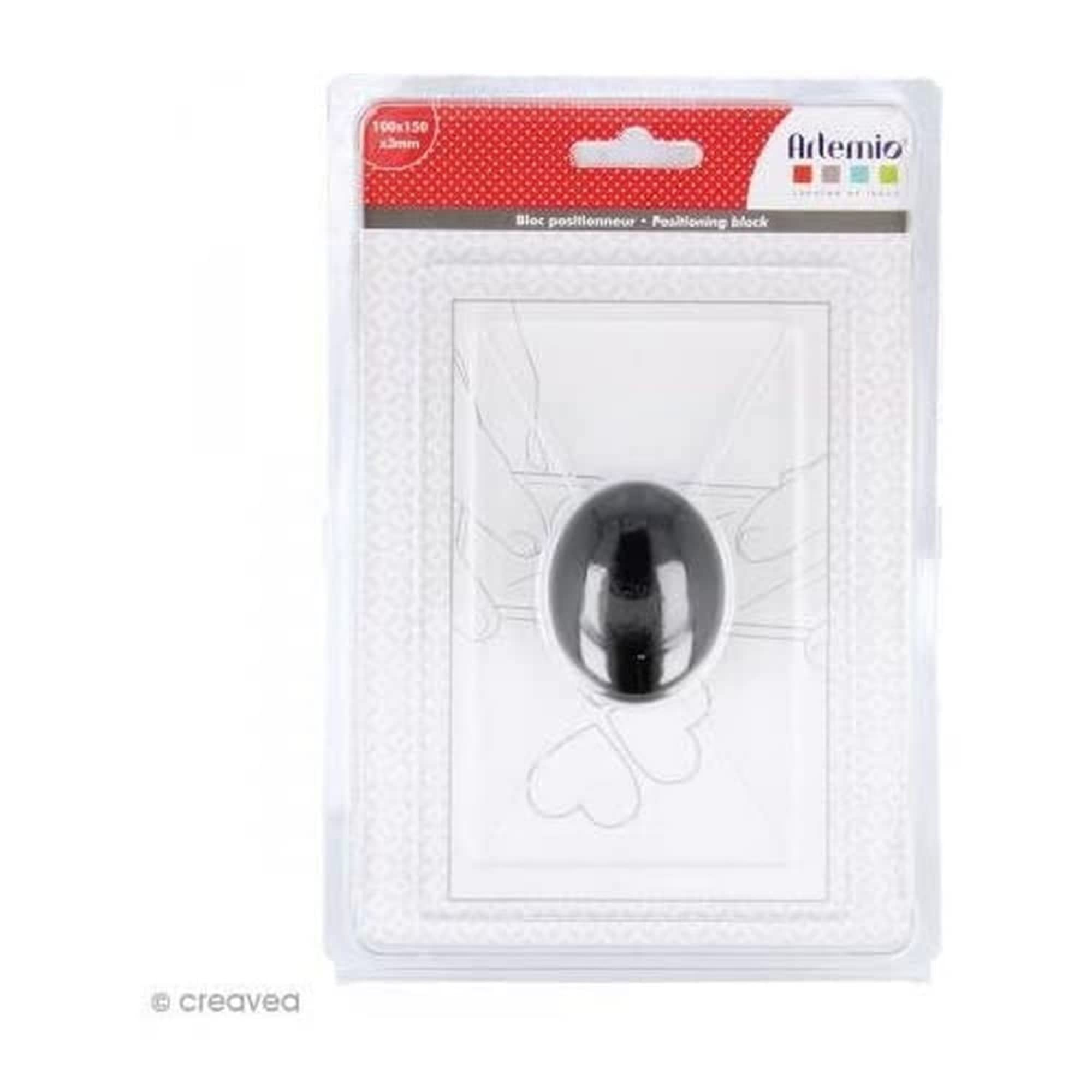 Artemio Block Acrylic Cushion with a handle – 100 x 150 mm