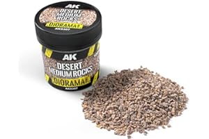 AK Diorama AK8307 Desert Medium Rocks (100 ml)