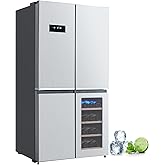 27 cu. ft. Side by Side Smart Refrigerator w/InstaView and Craft Ice in PrintProof Stainless Steel on Fridge.com