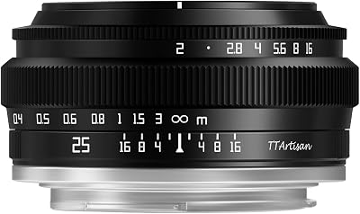 TTArtisan 25mm F2.0 APS-C Manual Lens for Fuji X Mount Portrait Street