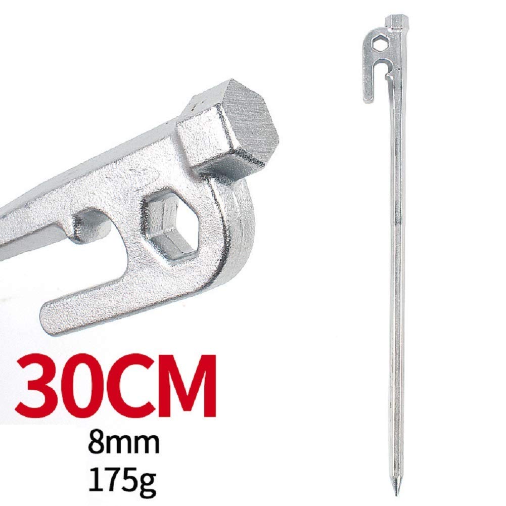 DGSD Estacas de Acero Forjado para Tienda de campaña, estacas de ...