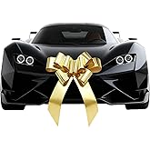 Rozozo 30 inch Car Bow,Giant Gift Bow,Big Bow for Car Huge Car Bow,Big Bow for Gifts (Gold)
