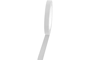 Champion Sports Vinyl Tape, 1/2” Wide x 36 Yards Long, White - Durable Floor Marking Tape - Schools, Gyms, Restaurants