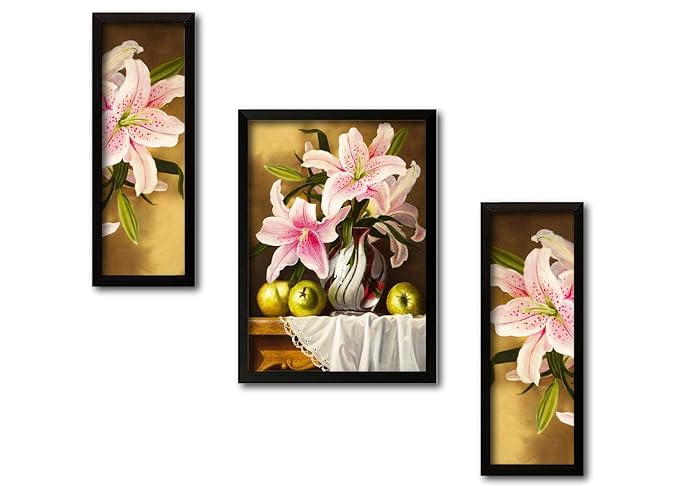 Paper Plane Design Peacock Uv Textured Art Print Split Framed Painting (Wood, 15 Cm X 3 Cm X 38 Cm) Home Decoration .