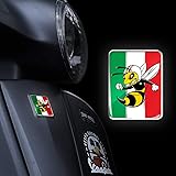 3D Motorcycle Decal MID Panel Logo for PIAGGIO