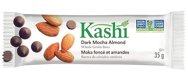KASHI, CHEWY GRANOLA, DARK MOCHA ALMOND SNACK BARS, 175G/6.17OZ., 5CT, {IMPORTED FROM CANADA}