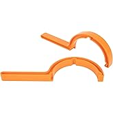 Camco RhinoFLEX RV Sewer Hose Wrenches, 2-Pack, Orange