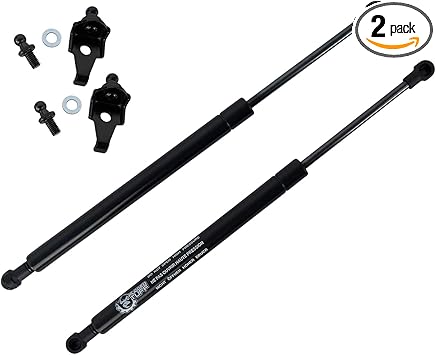 Amazon Com Rugged Tuff Front Hood Lift Supports Compatible With 1997 2001 Toyota Camry Lexus Es300 Extended 14 3 4 Compressed 10 1 4 Lid Rt080017 Sg329017 Qty 2 Automotive