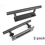 Pocket door latch installation