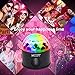 KOOT Disco Lights Bluetooth Speaker Sound Activated Party Light with Remote Control LED DJ Strobe Bar Club Stage Dance Light for Kid Room Party Wedding Birthday