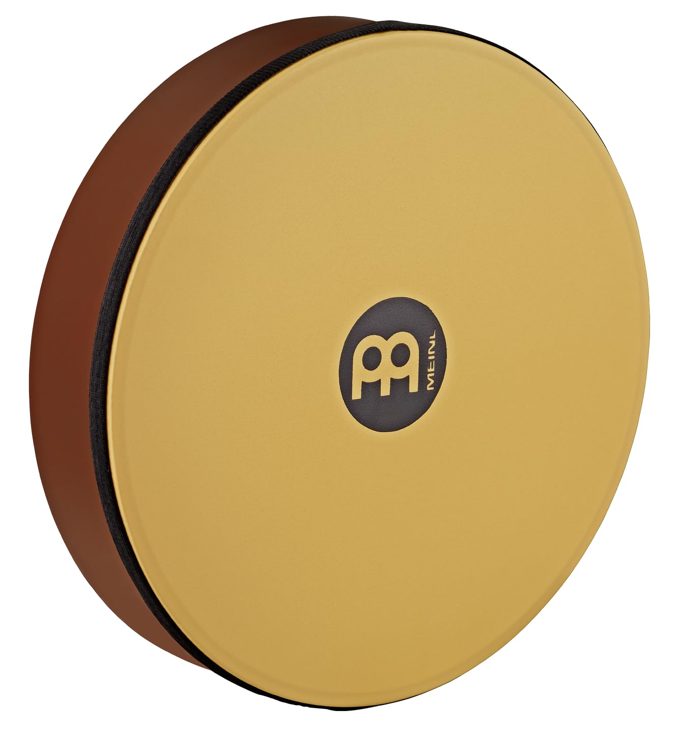 Meinl Percussion Hand Drum Instrument - Small Handdrum with Synthetic Skin - Diameter 12 Inches - Siam Oak, Brown (HD12AB-TF)