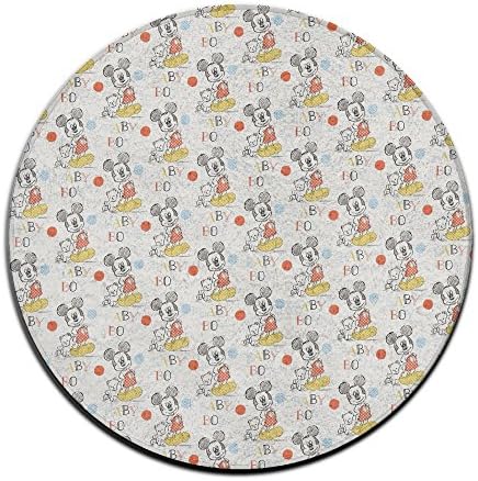 YellowNN Mickey Mouse Round Doormats / Entrance Rug Floor Mats Doormats