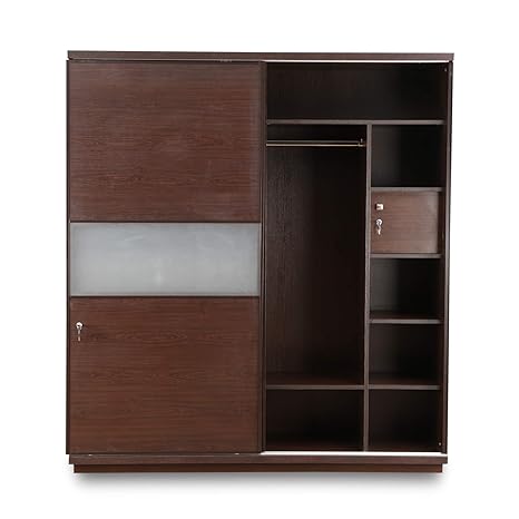 Hometown Magnum Sliding Door Wardrobe Amazon In Home Kitchen
