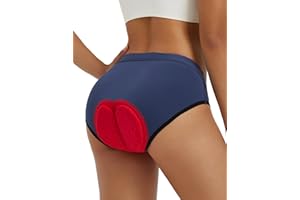 baleaf Women's 4D Padded Bike Underwear Cycling Shorts Biking Bicycle MTB Briefs Gear Clothes Biker Padding