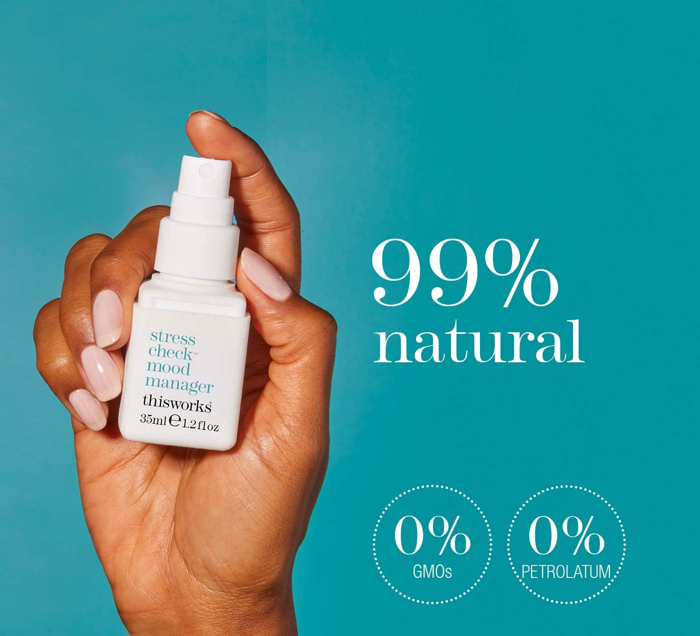 This Works Stress Check Mood Manager, 35 ml, Travel Size Aromatherapy Spray with Ylang Ylang and Patchouli Essential Oils - Image 4