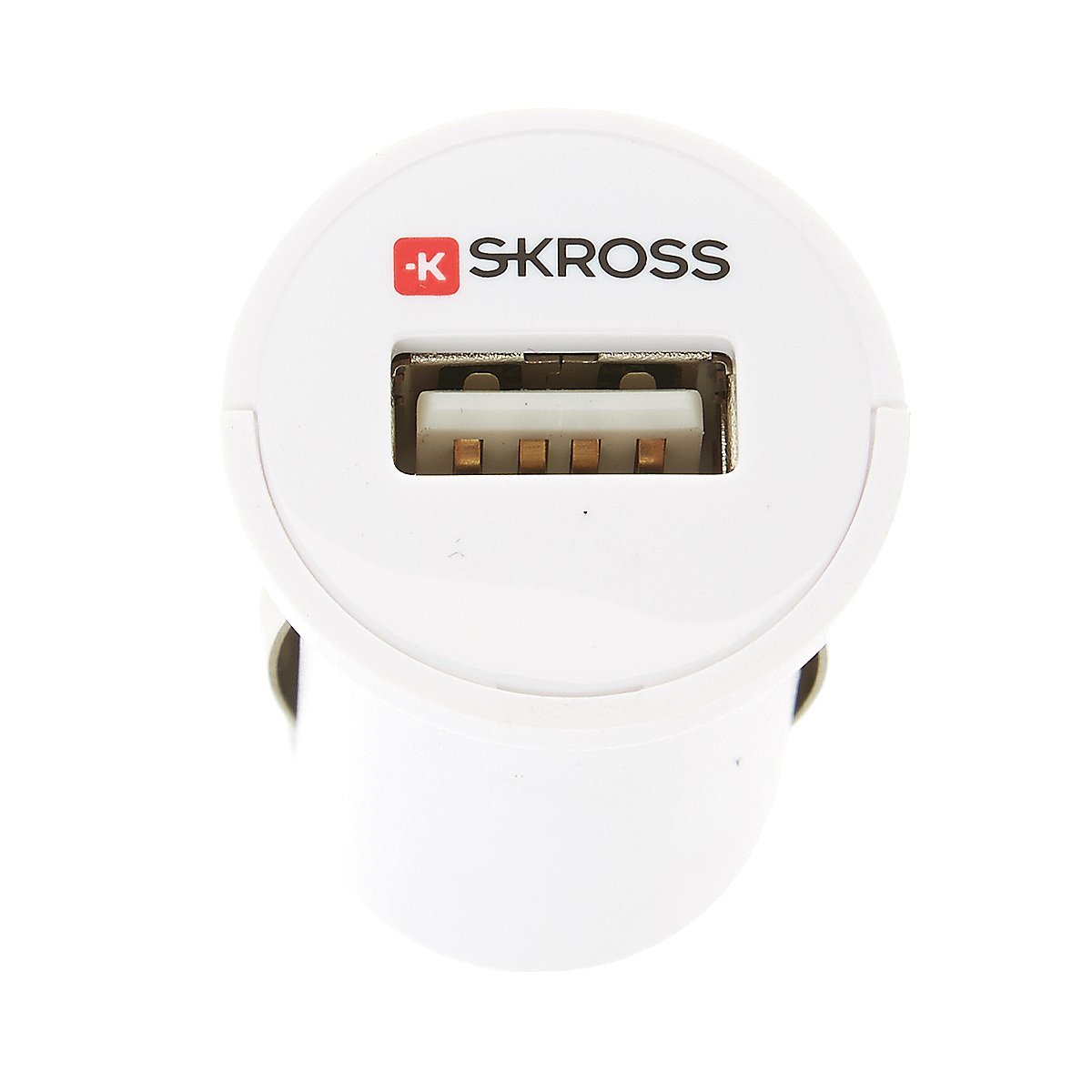 Skross Midget USB Car Charger 2.0, USB Car Charger for Charging all your Devices Designed in Switzerland, 2.900608 White - Image 4