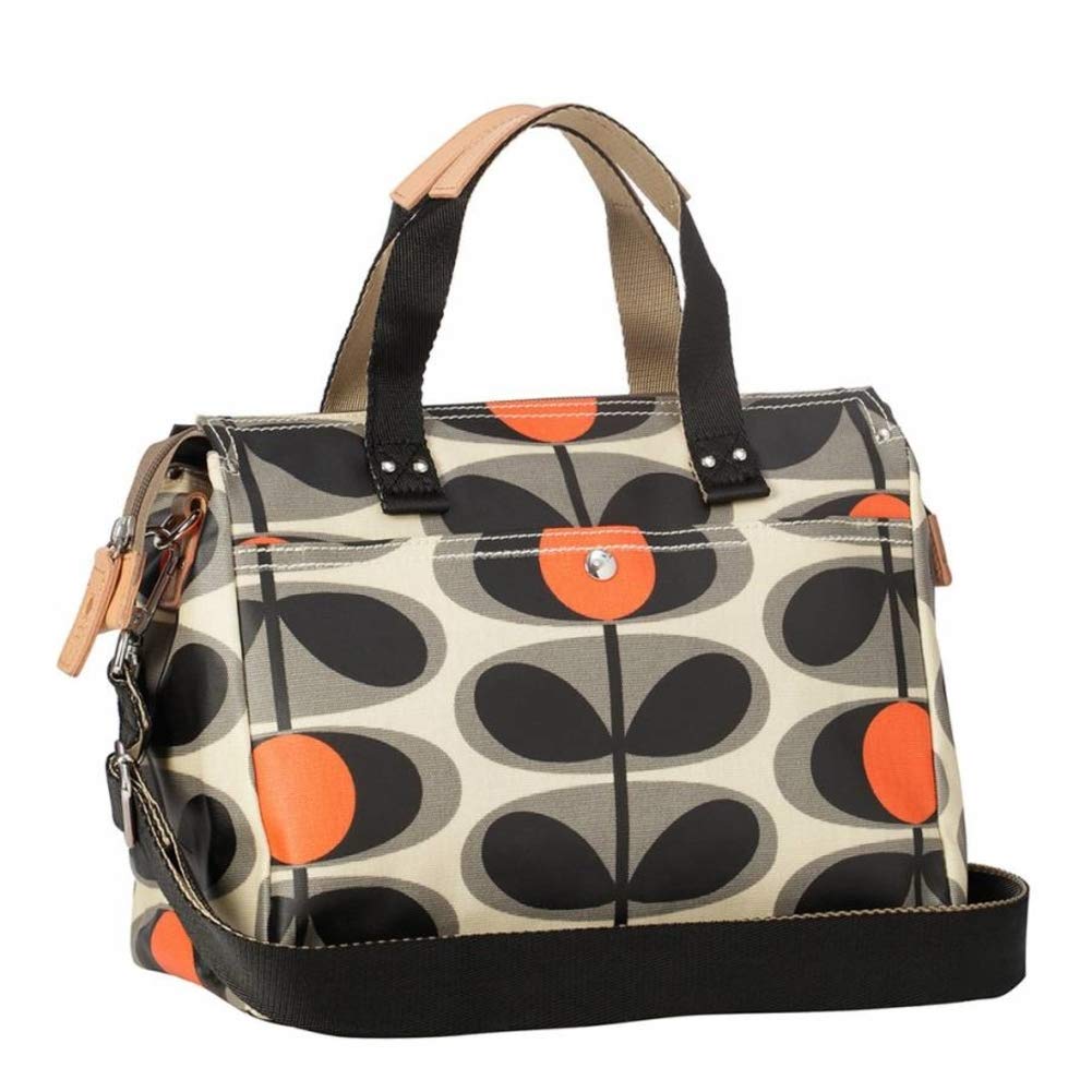 orla kiely small zip messenger bag
