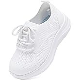 BMCiTYBM Toddler Boys Girls Slip On Shoes Comfortable Walking Sneakers Mesh Oxford Casual Dress Shoes School Uniform Loafers