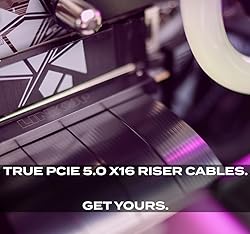 LINKUP - AVA5 PCIE 5.0 Riser Cable | RTX5090 RX8900