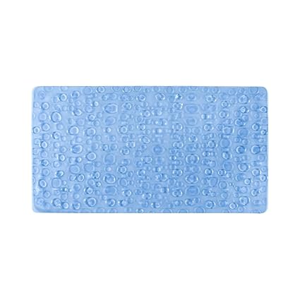 Freelance PVC Shower Mat - 28x15, Blue