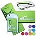 Alfamo Cooling Towel for Neck and Face, Green, Medium (40 x 13 inch)