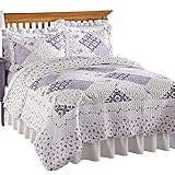 Wilmington Reversible Floral Patchwork Quilt, Multi, King, Machine Washable