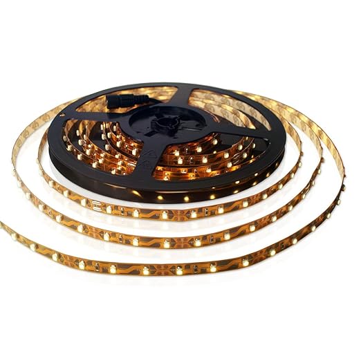 SET: LED STRIP Leiste Band Warmweiss - INKL. NETZTEIL / 300 LEDs / 5 METER - MFYLED-5WW