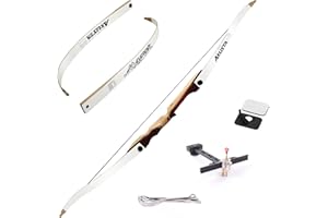 DEERACE Beginner Youth Wooden Bow 48" 54" 58" 62" 66" 68" Archery Takedown Bows for Kids Boys Girls Women