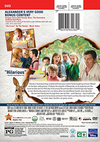 Watch Alexander And The Terrible, Horrible, No Good, Very Bad Day Streaming