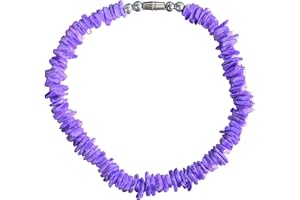 BlueRica Puka Chip Shell Anklet (Solid Color) 10"