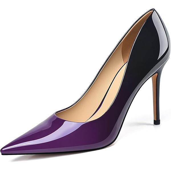 Amazon.com | XYD Women Pointed Toe High Heel Pumps Gradient