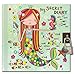 Jewelkeeper Rachel Ellen Designs Girl's Mermaid Secret Diary with Lock and Key, Private Journal