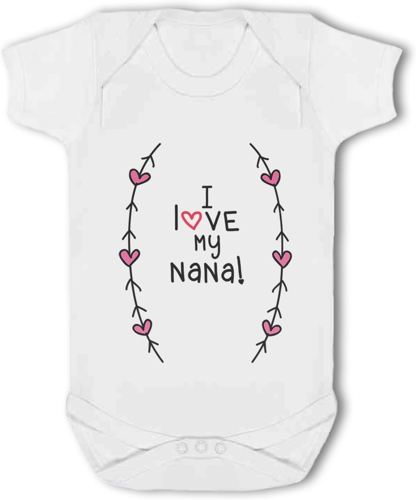 I Love My Nana! (Heart and Arrow) - Baby Vest