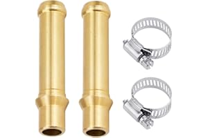 4pcs 397 Transmission Line Fitting Kit, 3/8''/0.95cm Alloy Tube Adapter for Transmission Cooler Radiator Installation & 1996+