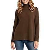 QYQ Women Turtleneck Cashmere Sweaters Oversized Long Sleeve Pullover Swearter Winter Clothing