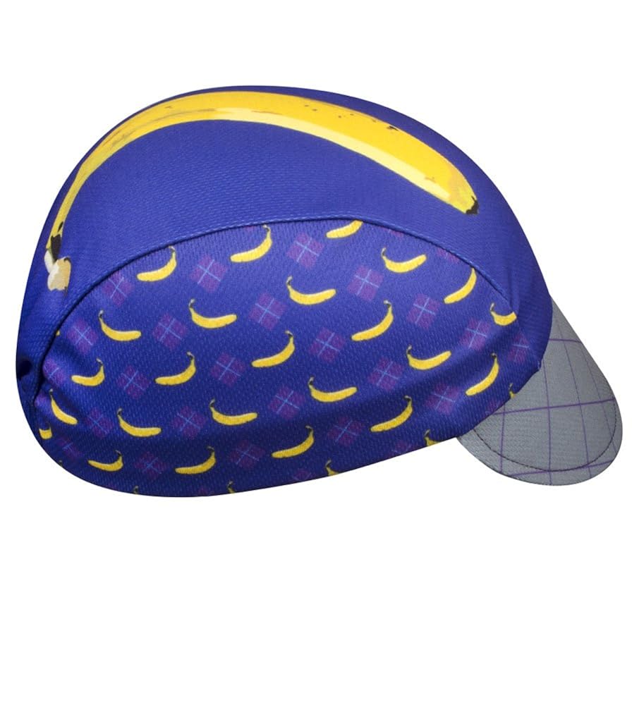 banana cycling cap