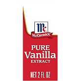 McCormick Pure Vanilla Extract, No Corn Syrup, Gluten Free, 2 fl oz | Sweet vanilla flavor and aroma perfect for baking cookies, cakes, pancakes, icing, custards, and savory dishes