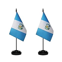 Guatemala Flags Guatemalan Desk Flags Set Small