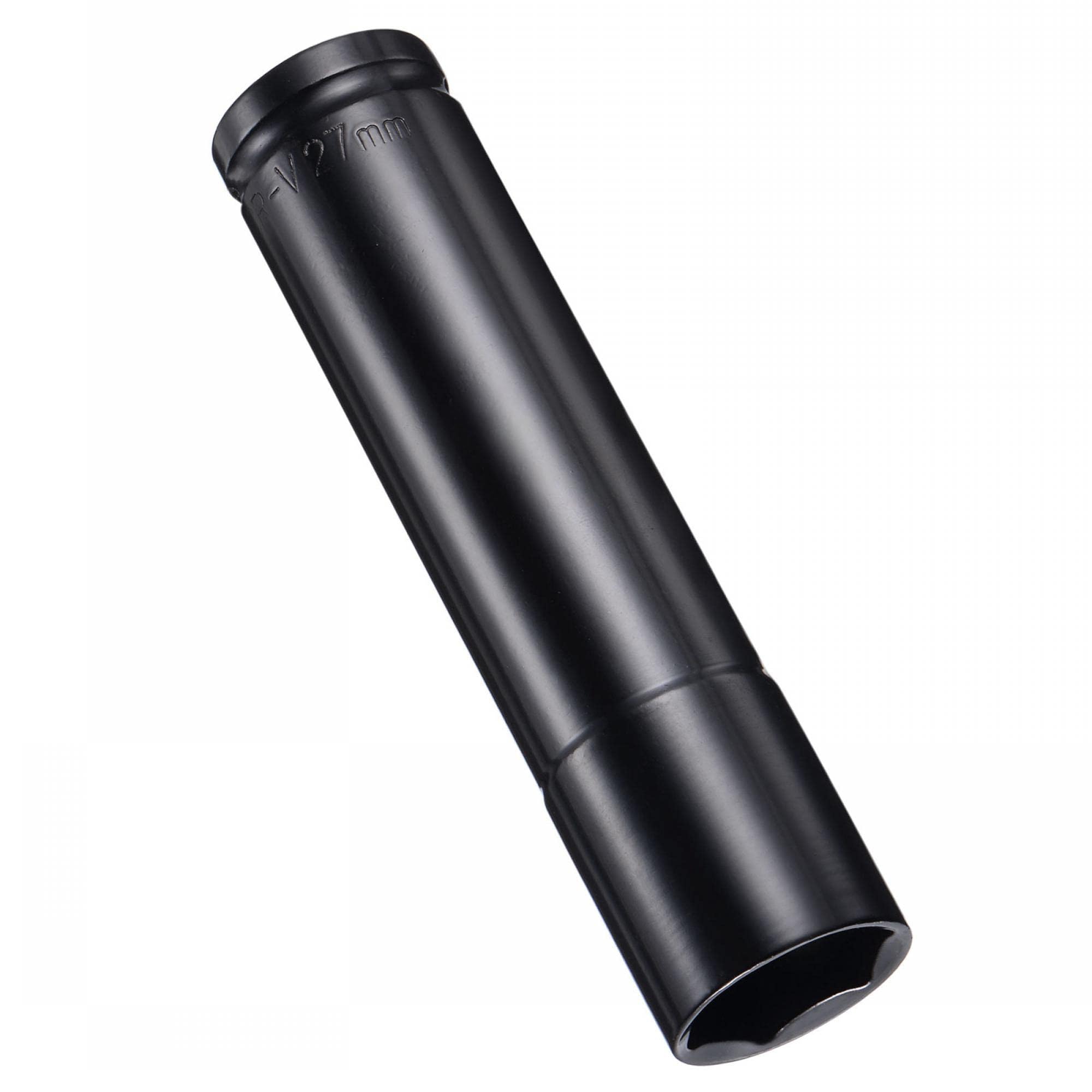 MACHSWON 1/2 Inch Drive - 27mm Deep Impact Socket with 6 Point Design, Heat-Treated Cr-V Steel 150mm Length, Metric Sizes