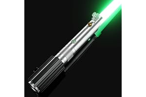 CVCBSER Upgrade APP Control ANK Dueling Lightsaber, 16 Sets Sound Effects 3 Light Effects and Infinite Colors Change, Motion Control Premium Metal Light Sabers for Adults (RGB-ANK)