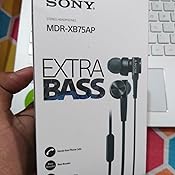 Sony MDR-XB75AP Premium in-Ear Extra Bass Headphones: Amazon.in ...