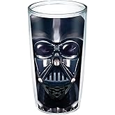 Tervis Made in USA Double Walled Star Wars Insulated Tumbler Cup Keeps Drinks Cold & Hot, 16oz - No Lid, Darth Vader