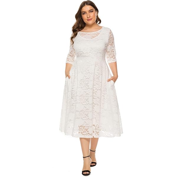 knee length dresses for ladies Zecca Lace Maxi Dress main image 0