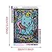 Bysincy DIY 5D Diamond Painting Kits Full Drill for Adults Kids,Full Drill Round Crystal Rhinestone Embroidery Cross Stitch Home Wall Decor Arts Craft Canvas