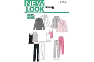 New Look Sewing Pattern 6142 Miss/Men Separates, Size A