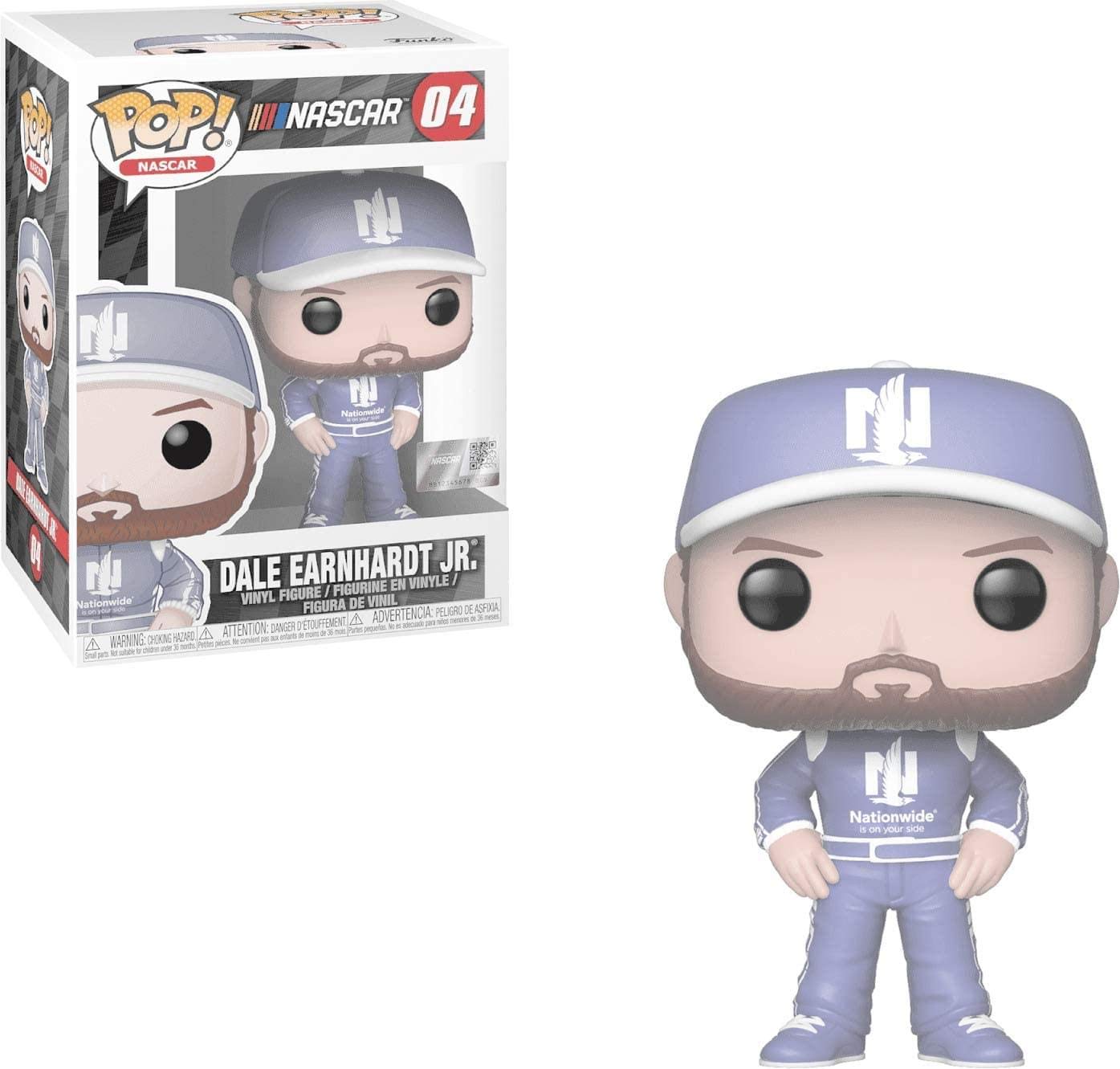 Funko 37959 POP. Vinyl: NASCAR: Dale Earnhardt Jr Collectible Figure, Multicolour One-Size