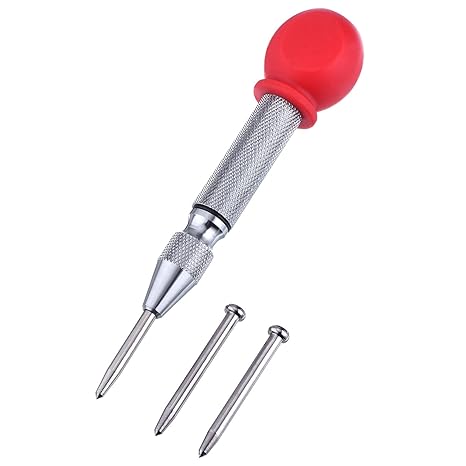 5 Zoll Automatik Center Loch Punch Automatik-Körner Marker Scriber Fenster Puncher Breaker Werkzeug mit Kissen Kappe und eins