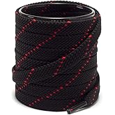 Shoemate Stylish Thick Flat 5/16" Shoe Laces for Sneakers and Athletic Shoes, Shoe Strings