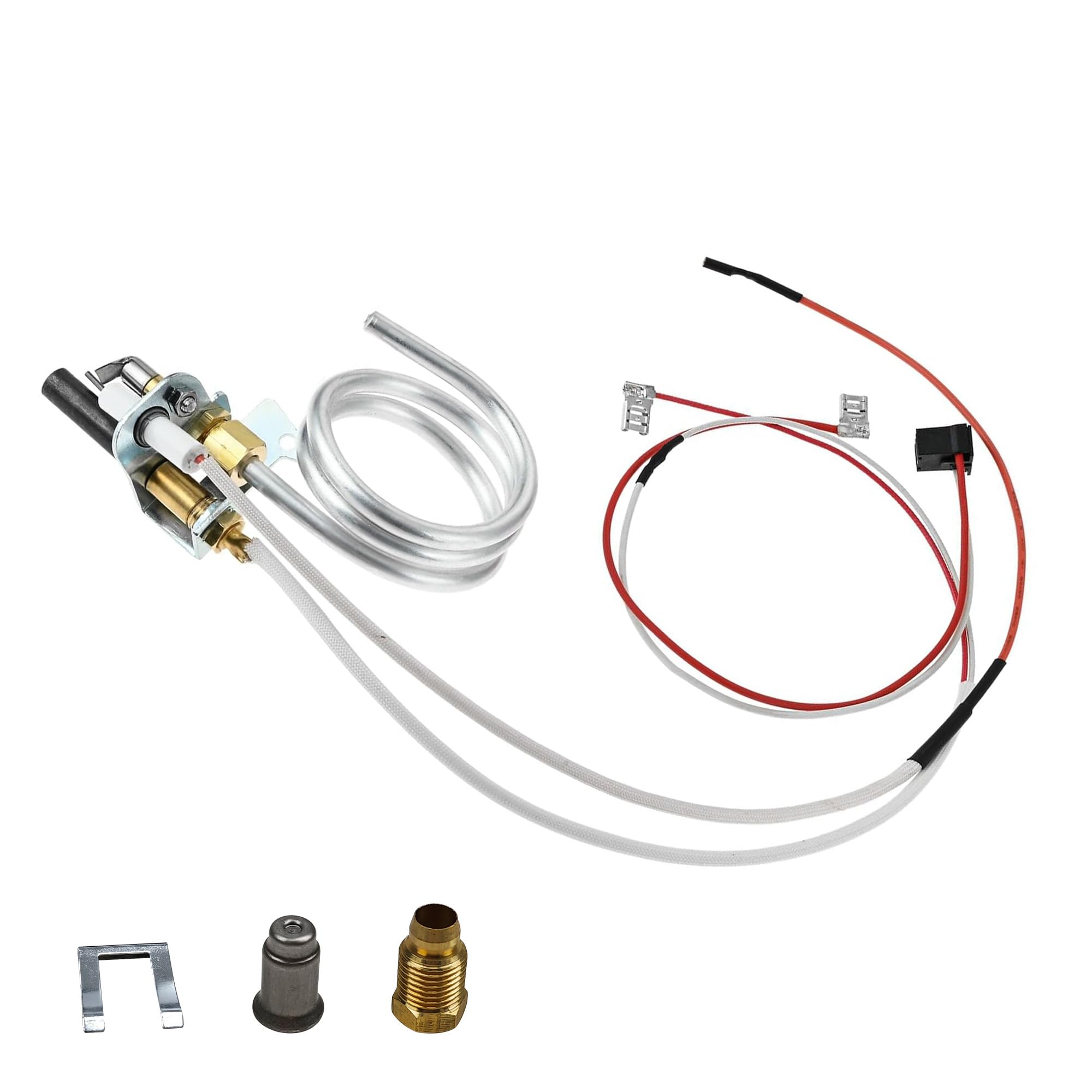 Photo 1 of 100112330 Water Heater Parts Assembly-Upgrade Replacement for 9007876 9007877 Thermopile | Compatible with Whirlpool 300 & 301 Series,A.O.Smith, American,State,Kenmore,Reliance Gas Water Heaters