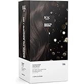 IGK Permanent Hair Dye Color Kit | 5N Back To Brown - Natural Brown | 100% Gray Color Coverage + Strengthen + Shine | Ammonia Free